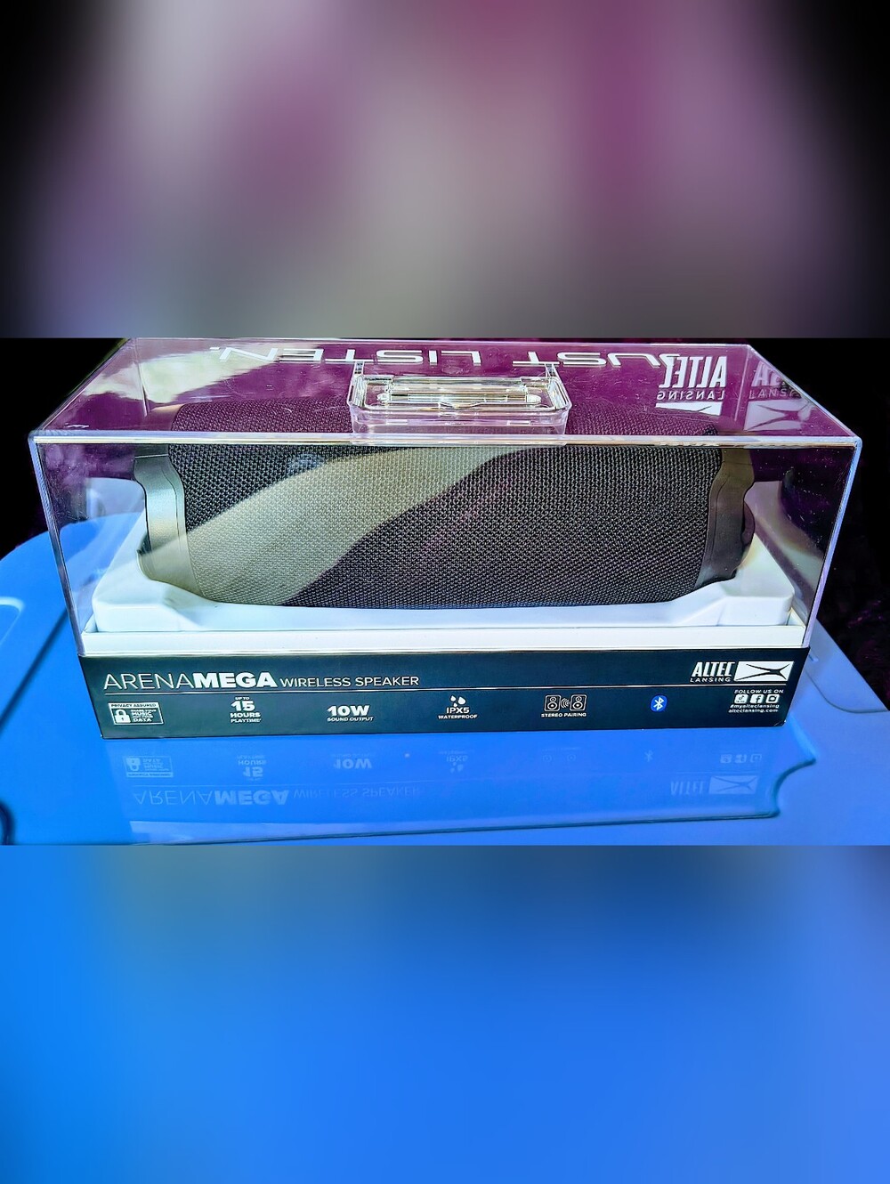 *Altec Lansing* (Arena Mega) Wireless Bluetooth Speaker - NEW FACTORY SEALED - Picture 2 of 5